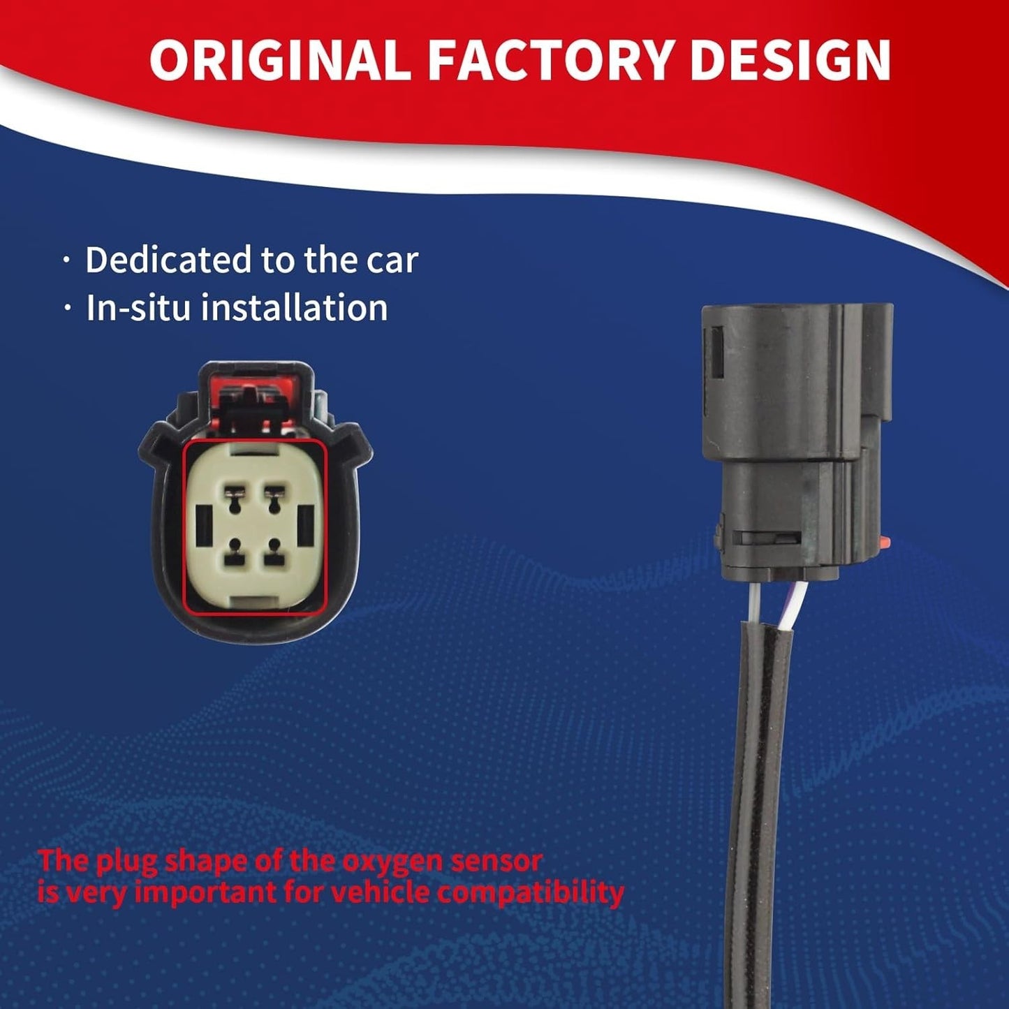 Rear Oxygen Sensor 27809-10 For Electra Glide Road Glide Street Glide Road King