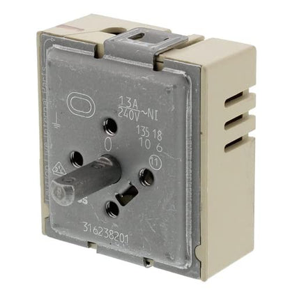 Choice 316238201 Range Burner Infinite Switch Control for Electrolux Frigidaire