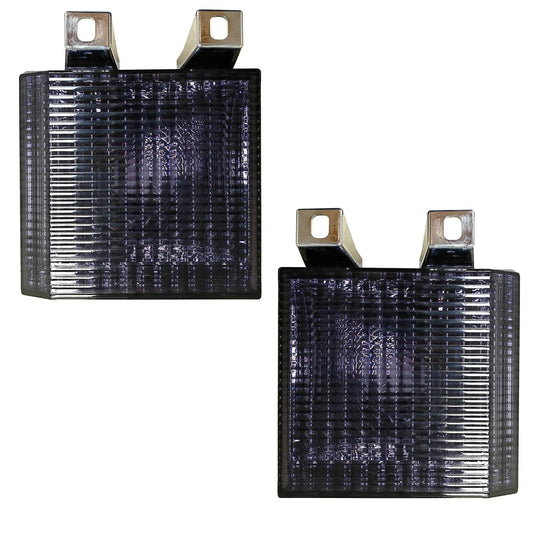 Smoke Turn Signal Parking Corner Lamp Light For Chevrolet G10 G20 G30 Pickup