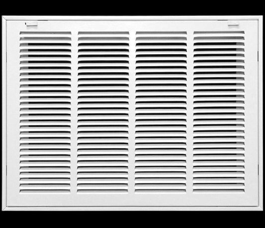 20" X 14" Return Air Filter Grille Filter Included HVAC Vent Duct Cover White