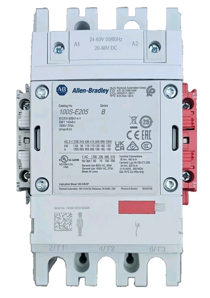 ALLEN BRADLEY 100S-E205 Contractor 100S-E205KJ12C B Series