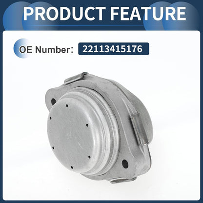 Engine Motor Mount Fits BMW X3 E83 2007‑2010 Left Driver Side 22113415176