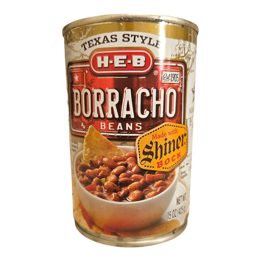 HEB Borracho Beans Made with Shiner Bock Beer 15oz