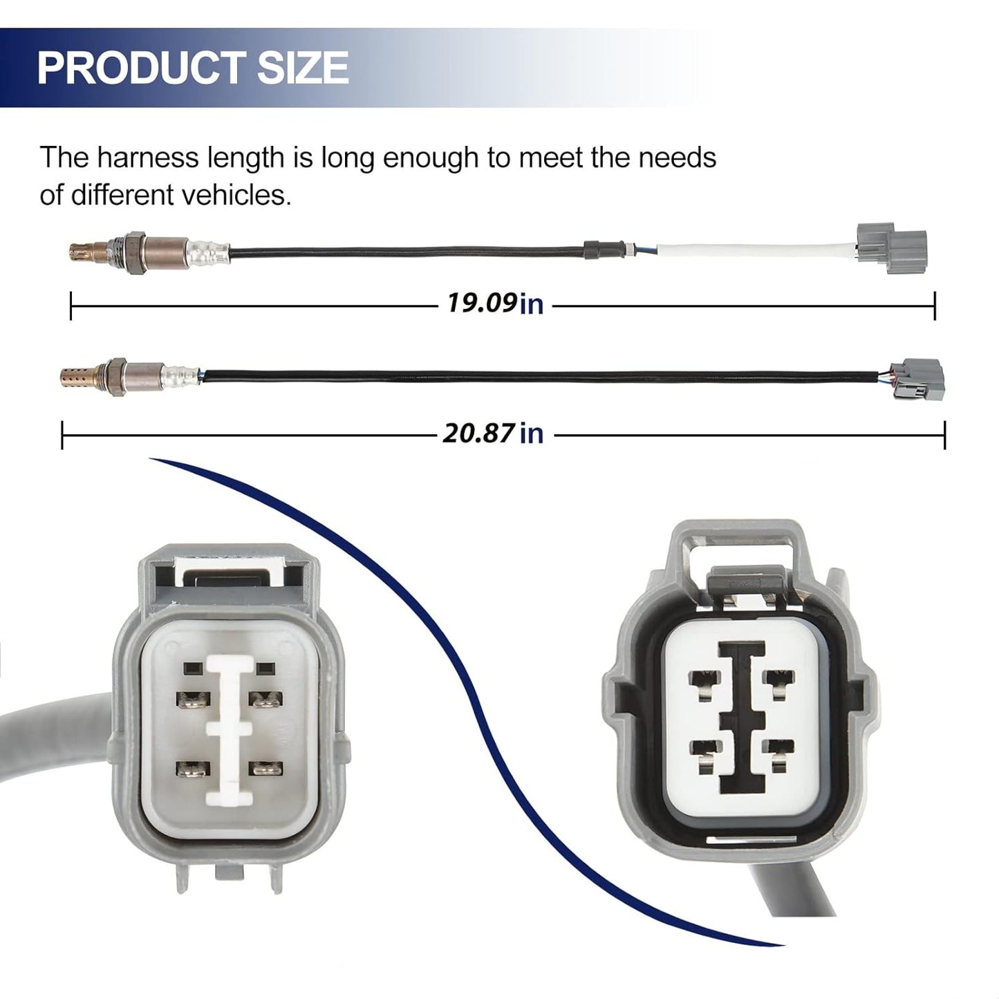 2x O2 Sensors Upstream Downstream for 03‑11 Honda Element 2.4L 234‑9064 234‑4733