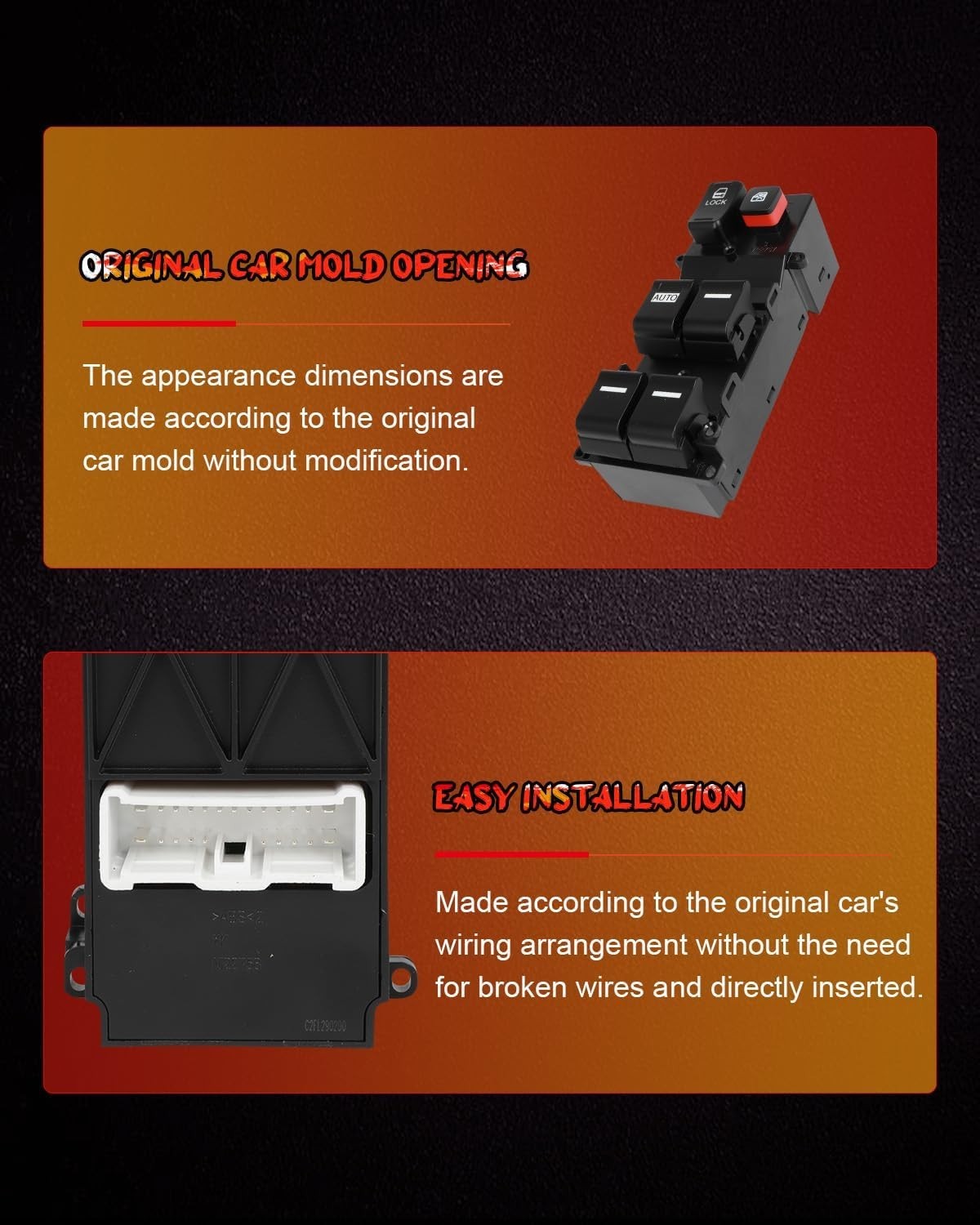 Master Power Window Switch For Honda Ridgeline 2006-2014 Front Left