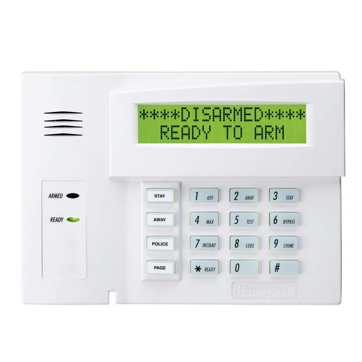 Honeywell Ademco 6150RF Wireless Fixed Display Keypad Alarm Receiver White