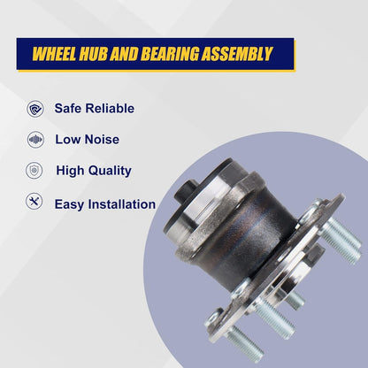 Rear Right Wheel Hub Bearing Assembly  For Jeep Patriot 2007-2017 512332