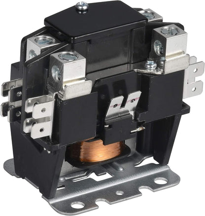 UL 1 Pole 40 Amp Contactor w 24V Coil for AC Air Conditioner Condenser Heat Pump