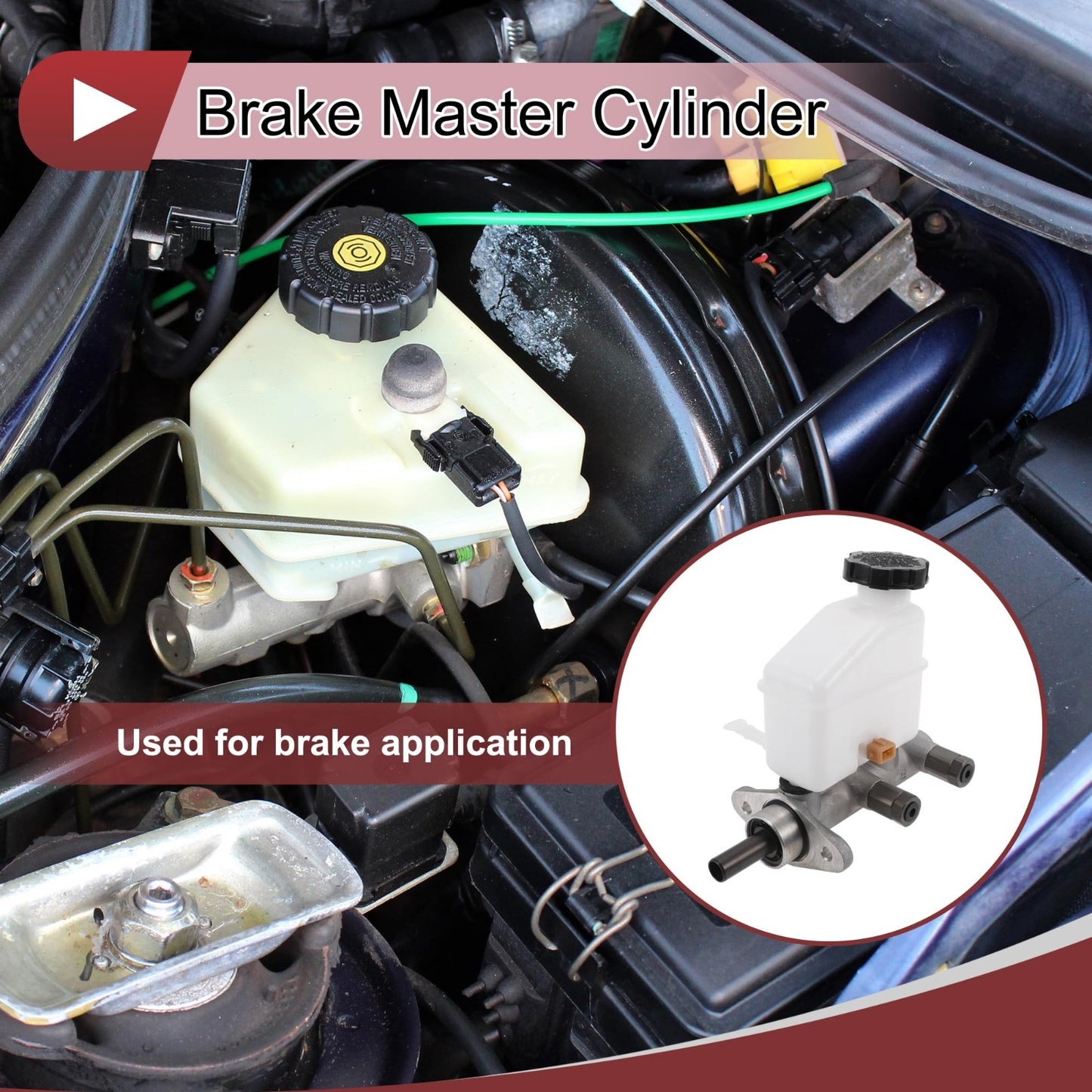 Brake Master Cylinder with Reservoir 585102H000 for Hyundai Elantra 2006-2008