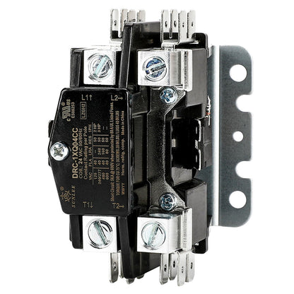 UL 1 Pole 40 Amp Contactor w 24V Coil for AC Air Conditioner Condenser Heat Pump