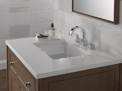 Delta Vero Widespread Bathroom Faucet Chrome 3553LF 3‑Hole Pop‑Up Drain