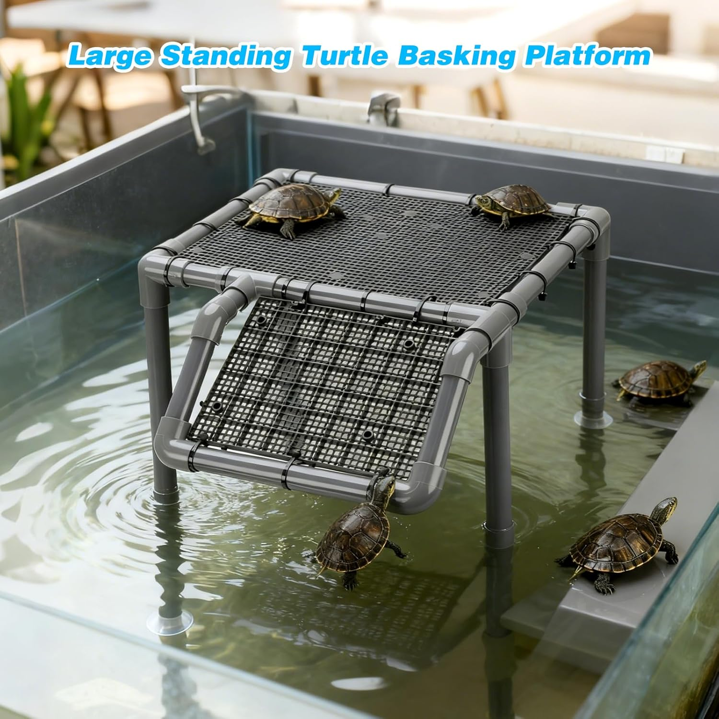 Extra Large Turtle Basking Platform for 40-125 Gallon Aquatic Tanks