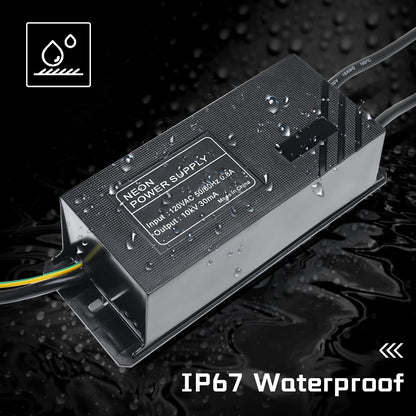 10kV 30mA For Glass Neon Light Sign Lamp Power Supply Electronic Transformer