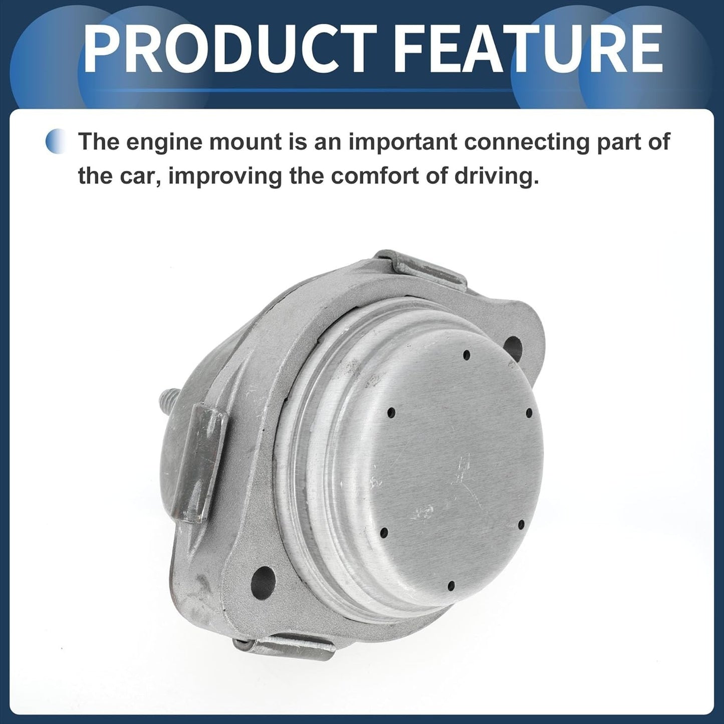 Engine Motor Mount Fits BMW X3 E83 2007‑2010 Left Driver Side 22113415176
