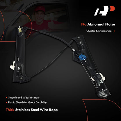 Front Driver Side Door Window Regulator for MINI F54 Cooper Clubman 2016-2024