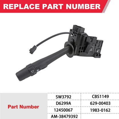 Turn Signal Multi-Function Switch with Cruise Control Fit for GMC Chevy 12450067
