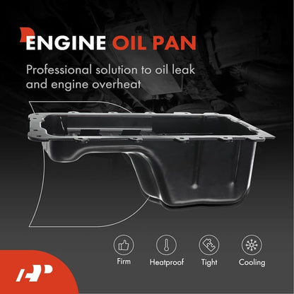 A-Premium Engine Oil Pan for Ford Expedition F-150 Lobo Lincoln Navigator 5.4L