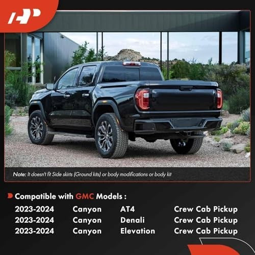 A-Premium 4x Front & Rear Mud Flaps Splash Guards Set for GMC Canyon 2023-2024