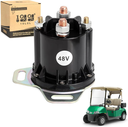 48V Solenoid Fits EZGO RXV 2008‑Up Electric Golf Cart Replace 624317 649373