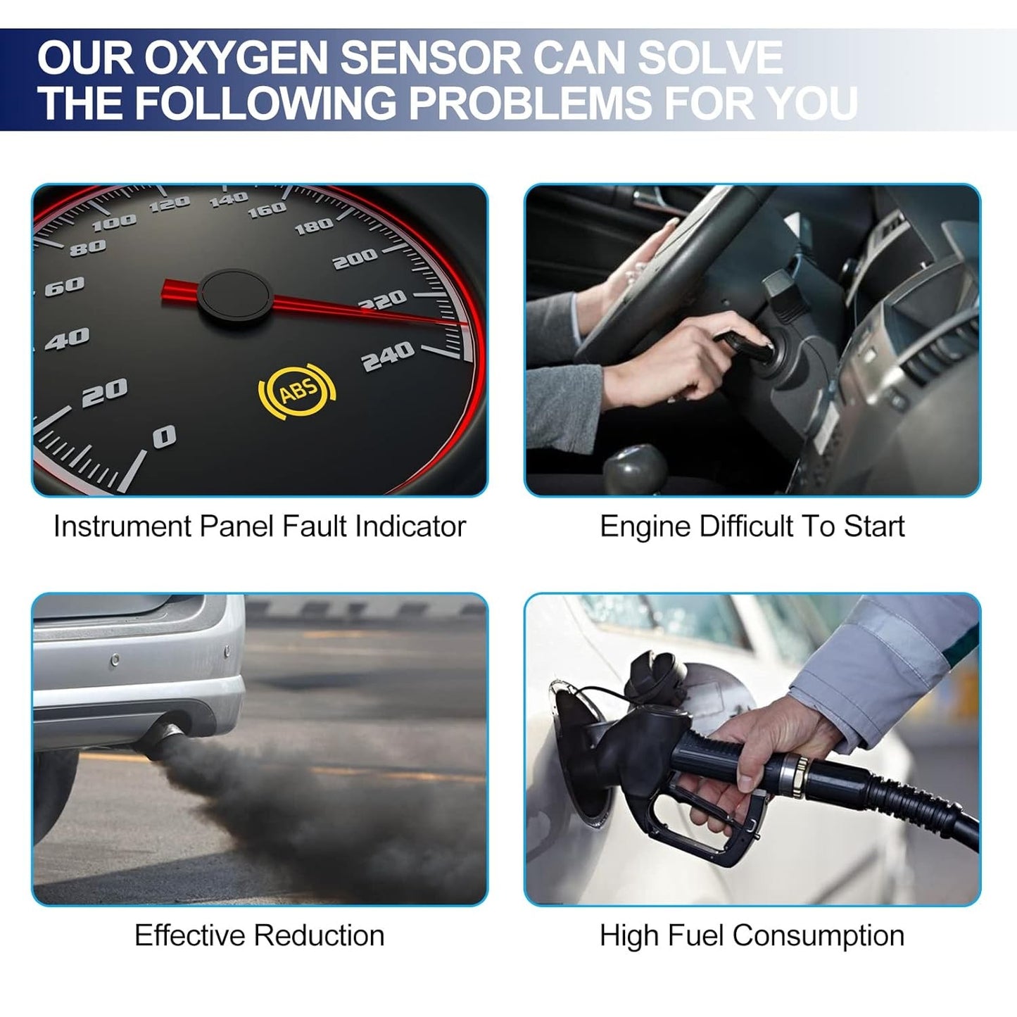2x O2 Sensors Upstream Downstream for 03‑11 Honda Element 2.4L 234‑9064 234‑4733