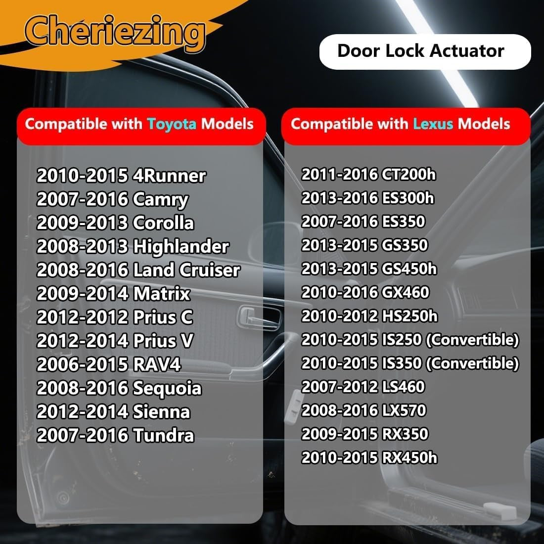 Front Left Door Lock Actuator 931‑401 for Toyota Lexus Scion 69040‑0C050