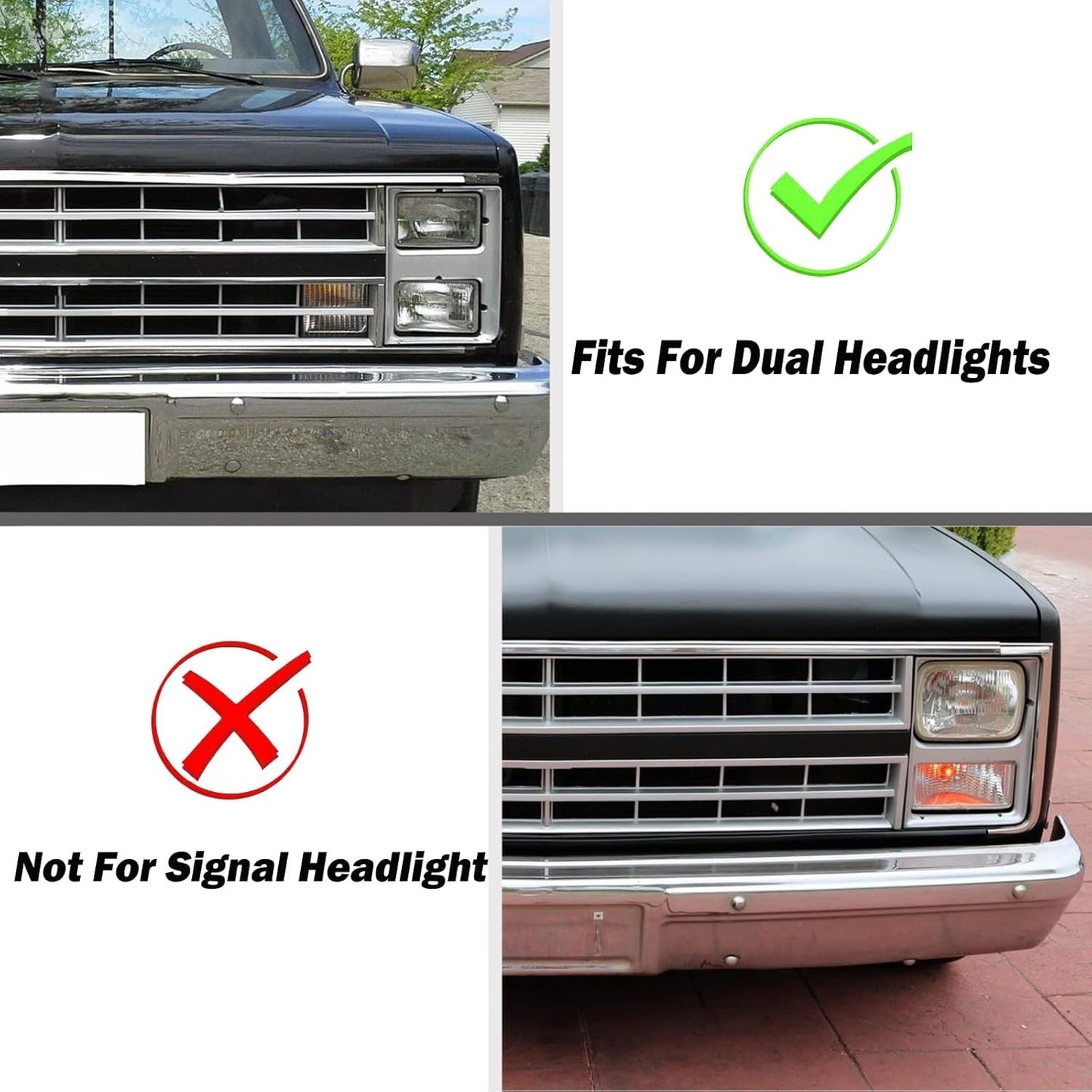 Smoke Turn Signal Parking Corner Lamp Light For Chevrolet G10 G20 G30 Pickup