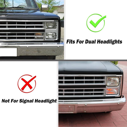 Smoke Turn Signal Parking Corner Lamp Light For Chevrolet G10 G20 G30 Pickup