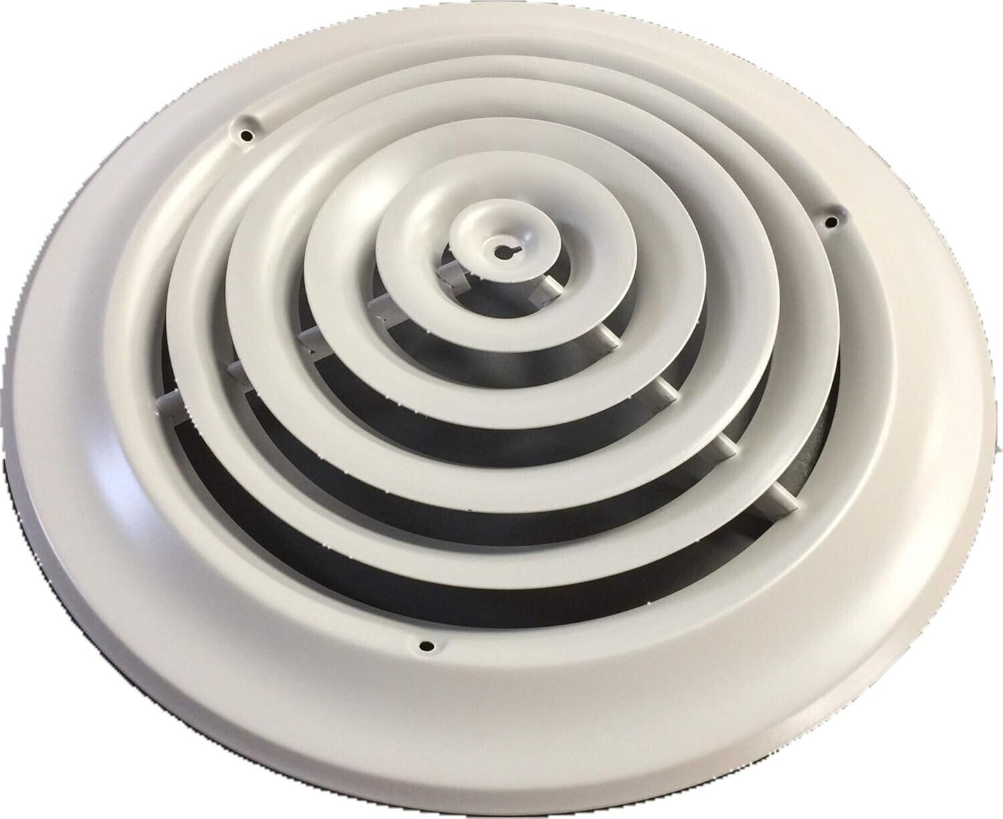 10"Duct Round Ceiling Diffuser Powder Coated w/ Dimension of 14" Fitting 10"