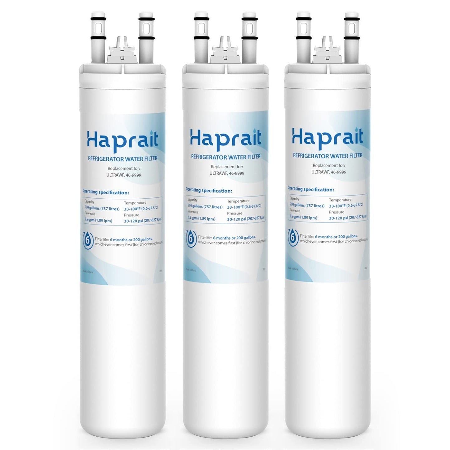 HAPRAIT HP005 Replacement for Frigidaire ULTRAWF Pure Source Ultra, 3-Pack