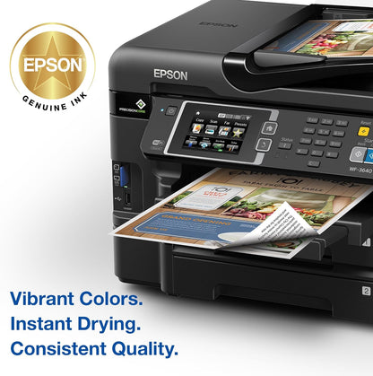 NEW Genuine EPSON 252XL High-Capacity BLACK INK CARTRIDGE + COLOR INK
