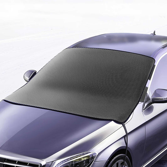 Windshield Cover for Ice Snow 2025 Upgraded 600D Oxford Fabric Heavy Duty Windproof PVC NA303-004