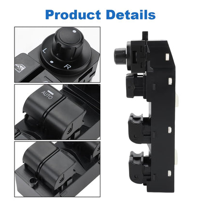 Automatic Power Master Window Switch for Mazda 3 2014-2017 Driver Left Side Replacement