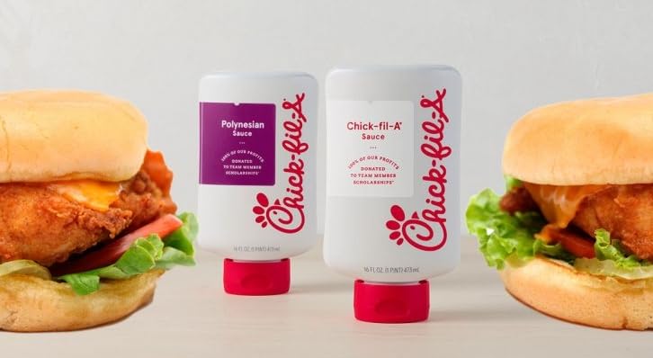 Chick-fil-A Sauce Bundle -- Chick-fil-A Sauce and Polynesian Sauce -- 16 ounces each
