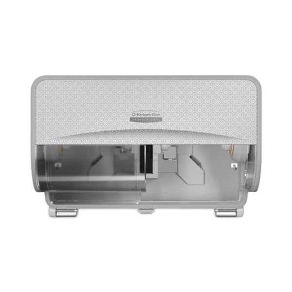 Kimberly Clark KCC53698 Coreless Toilet Paper Dispenser Silver Mosaic NA221-003