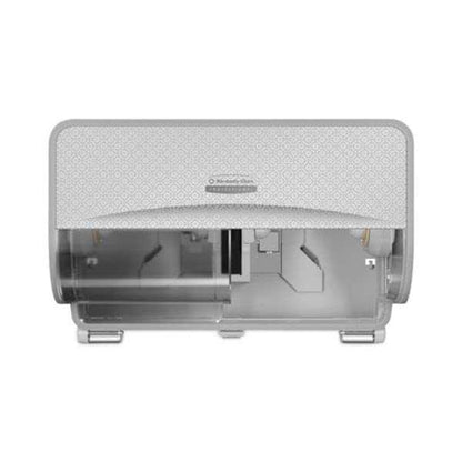 Kimberly Clark KCC53698 Coreless Toilet Paper Dispenser Silver Mosaic NA221-003