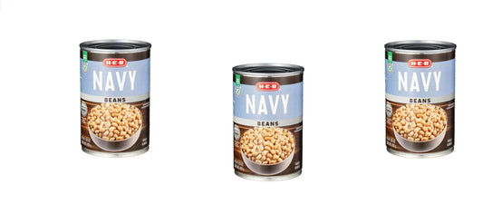 H-E-B Beans 15oz - 3 cans (Navy)