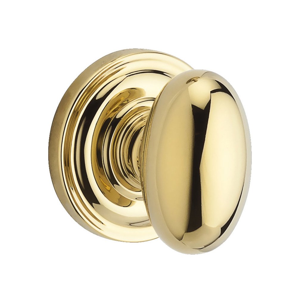 Baldwin Reserve 9BR3500-023 Traditional Ellipse Half-Dummy Knob in Polished Brass