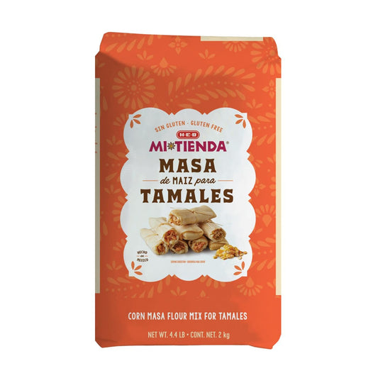 H-E-B Mi Tienda Tamale Mix, Gluten-free Corn Masa Flour, 1 Count