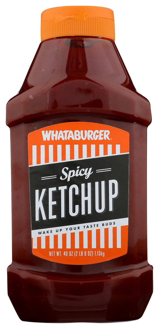 Whataburger Texas Size Spicy Ketchup 40 Oz Bottle
