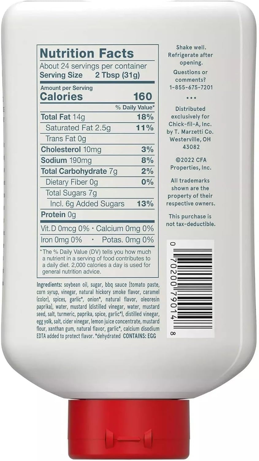 Chick Fil A Sauce 24 Fl Ounce