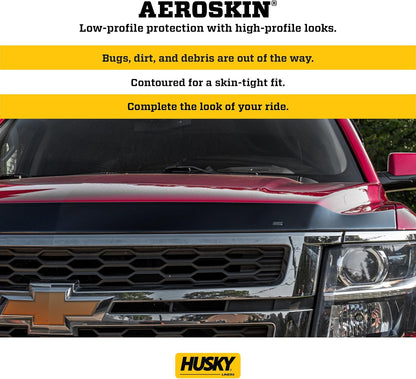 Husky Liners Aeroskin Hood Protector Fits 2022-2025 Pathfinder Hood Smoke