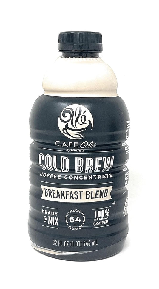 Cafe Ole by Hâ€‘Eâ€‘B Breakfast Blend Cold Brew Concentrate - 32oz