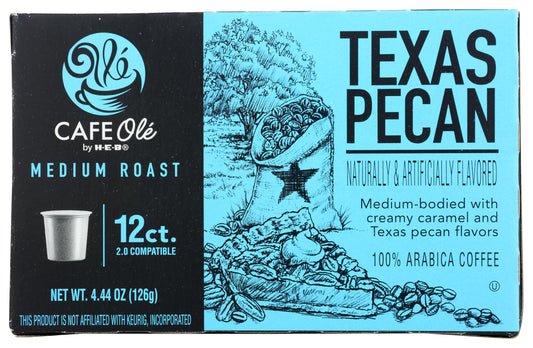 H.E.B. Texas Pecan 12 Count ONE BOX