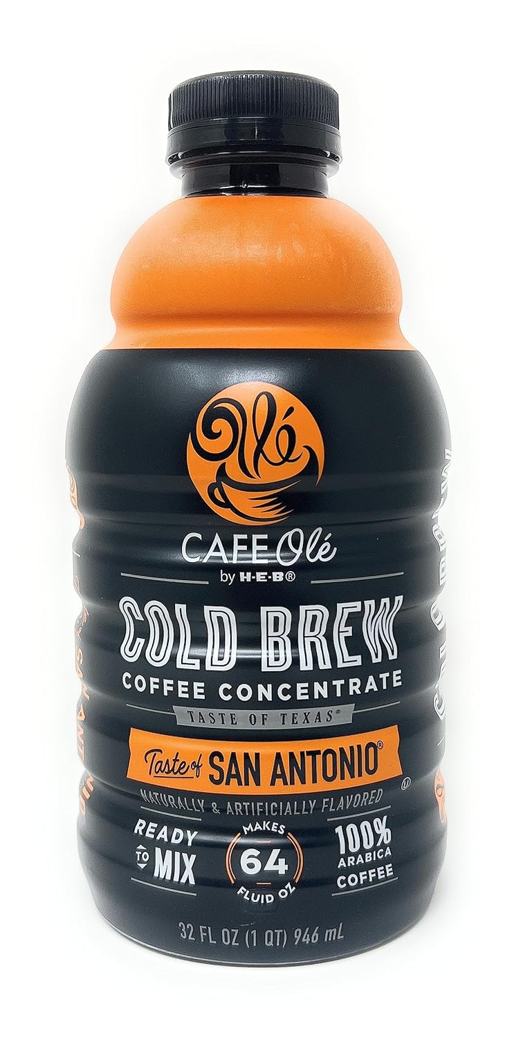 Cafe Ole by Hâ€‘Eâ€‘B Taste Of San Antonio Cold Brew Concentrate - 32oz - cinnamon, chocolate & vanilla flavored