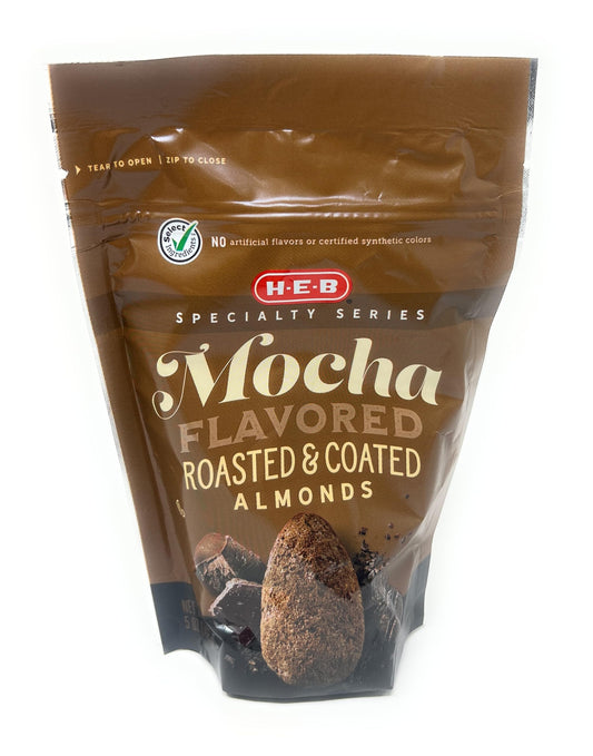 H?E?B Mocha-Flavored Roasted Almonds 5oz - 1 bag