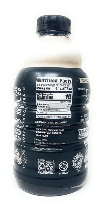 Cafe Ole by H‑E‑B Breakfast Blend Cold Brew Concentrate - 32oz