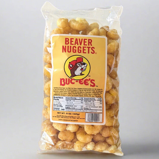 Buc-ee's Famous Beaver Nuggets Sweet Corn Puff Snacks 13oz