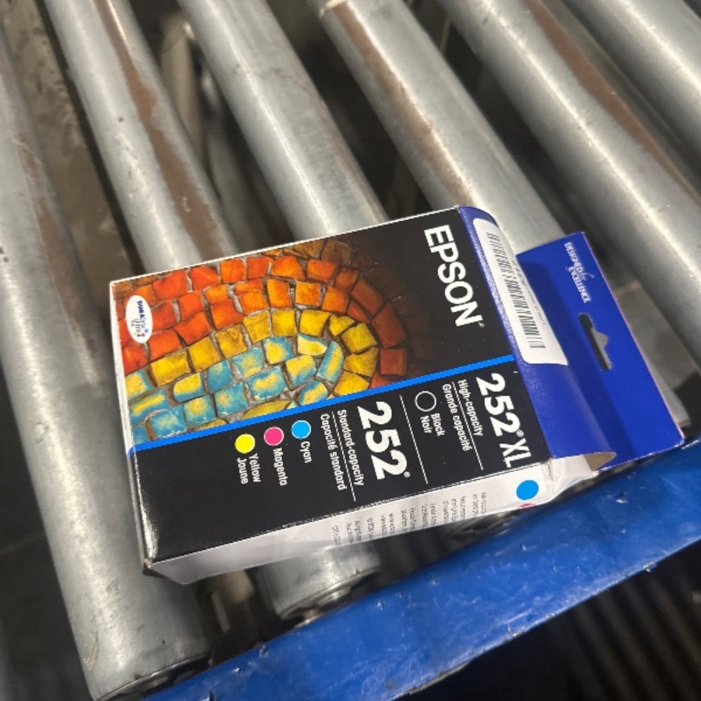 NEW Genuine EPSON 252XL High-Capacity BLACK INK CARTRIDGE + COLOR INK