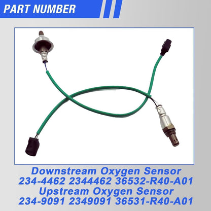 For 2008-2012 Honda Accord 2.4L Upstream & Downstream Oxygen Sensor 234-4462 USA