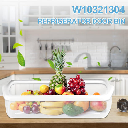 2-Pack for Whirlpool Refrigerator Door Bin Basket Shelf WPW10321304 AP6019471